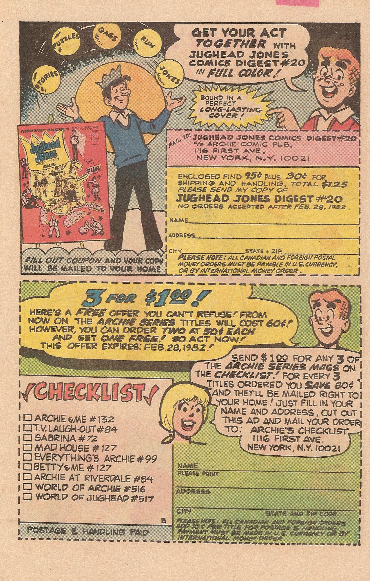 Read online Jughead (1965) comic -  Issue #321 - 19
