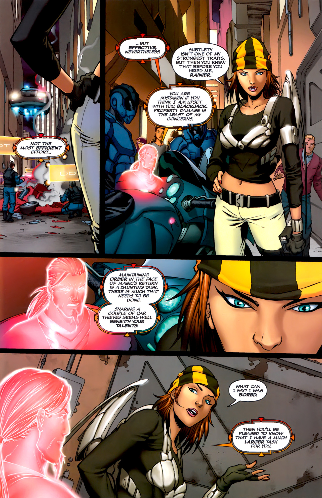 Read online Michael Turner's Soulfire (2009) comic -  Issue #3 - 6