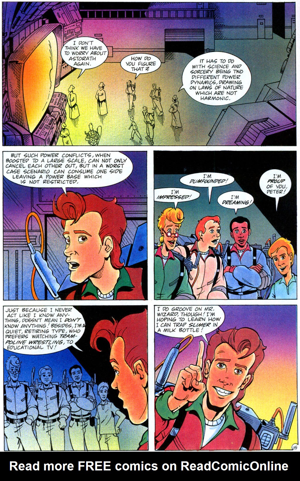 Read online Real Ghostbusters comic -  Issue #10 - 20