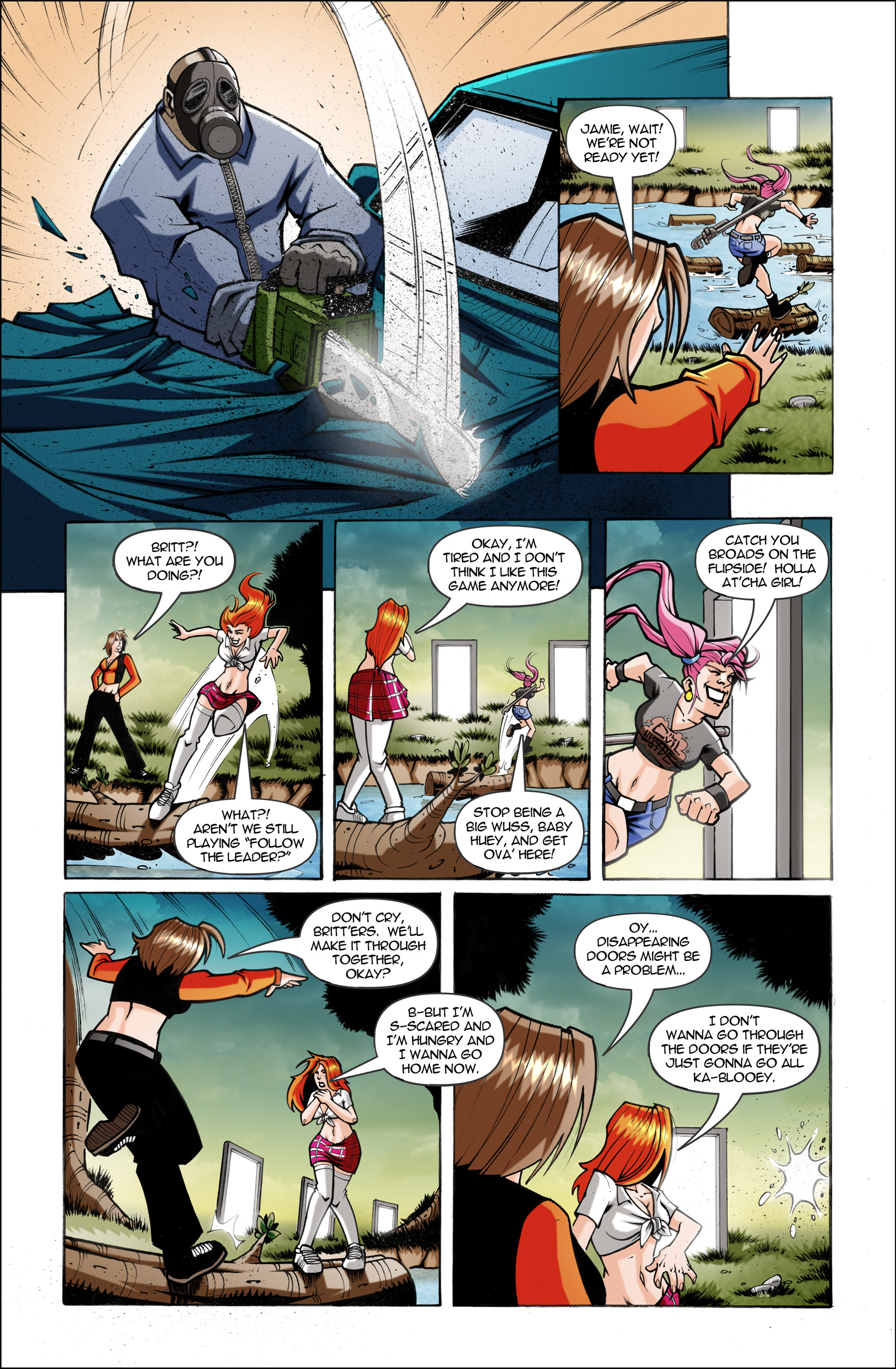 Read online Chaos Campus: Sorority Girls Vs. Zombies comic -  Issue #9 - 11