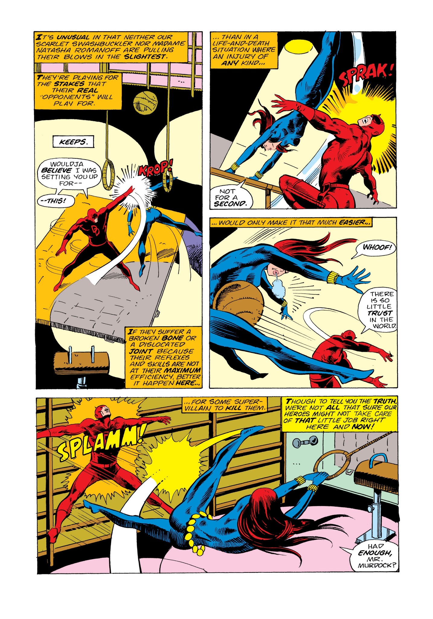 Read online Marvel Masterworks: Daredevil comic -  Issue # TPB 12 (Part 1) - 35