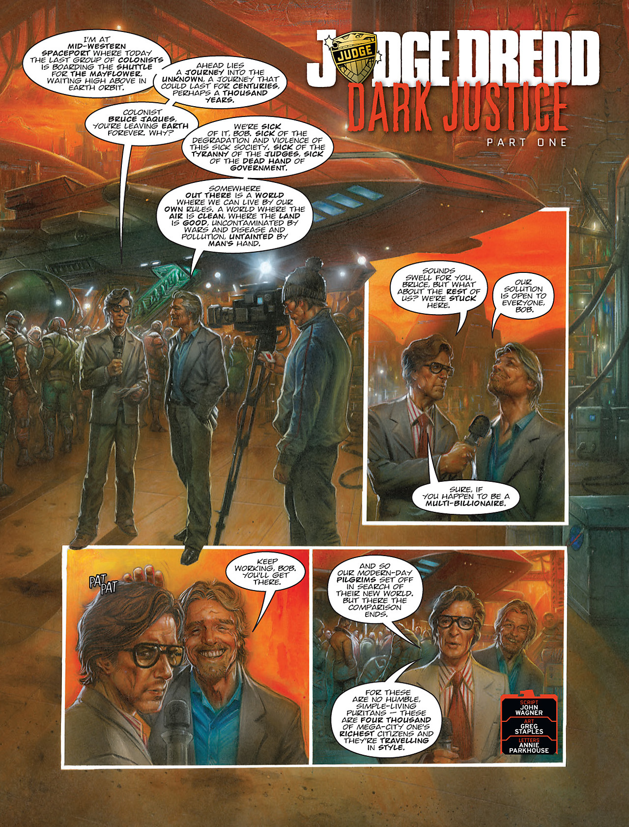 Read online Judge Dredd: Dark Justice comic -  Issue # TPB - 2