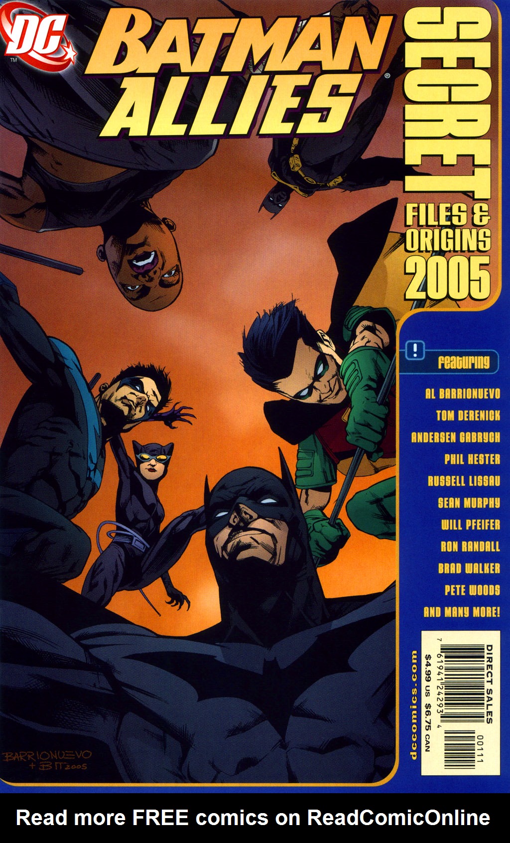 Read online Batman Allies Secret Files and Origins 2005 comic -  Issue # Full - 1