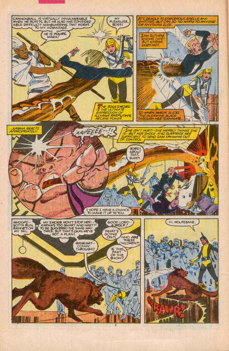 Read online The New Mutants comic -  Issue #33 - 7