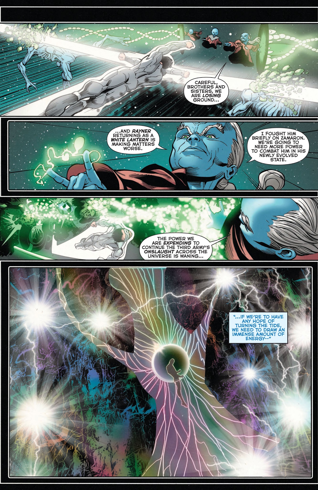 Read online Green Lantern: Rise of the Third Army comic -  Issue # TPB - 389