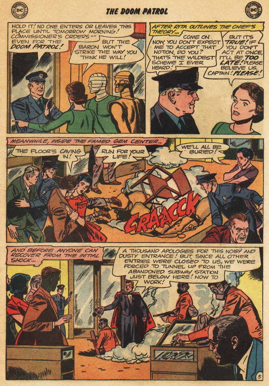 Read online Doom Patrol (1964) comic -  Issue #88 - 6