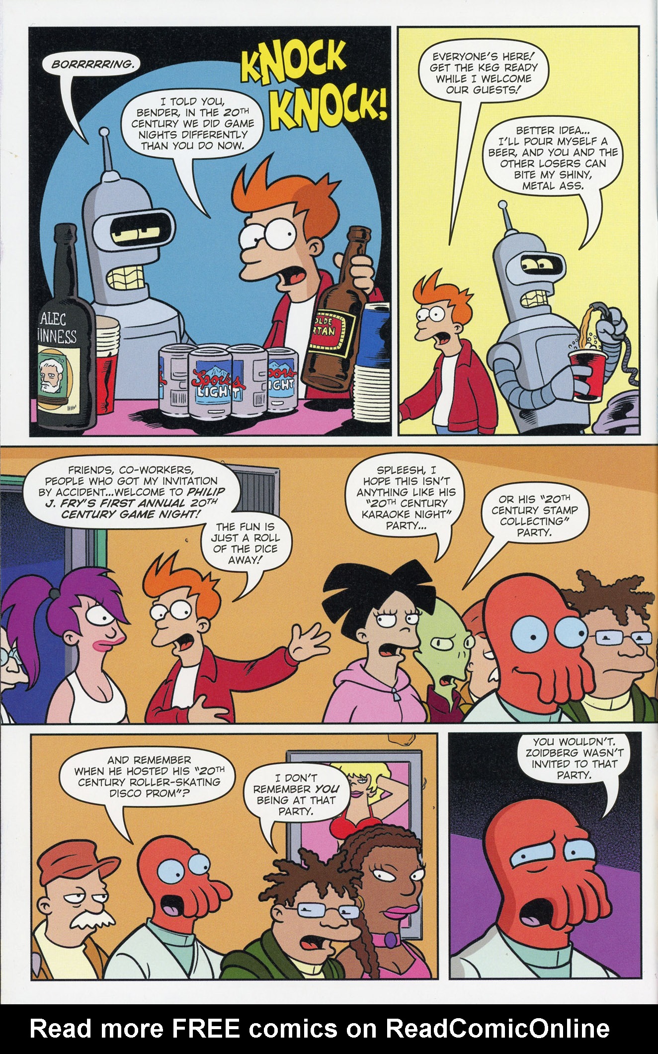 Read online Futurama Comics comic -  Issue #66 - 3