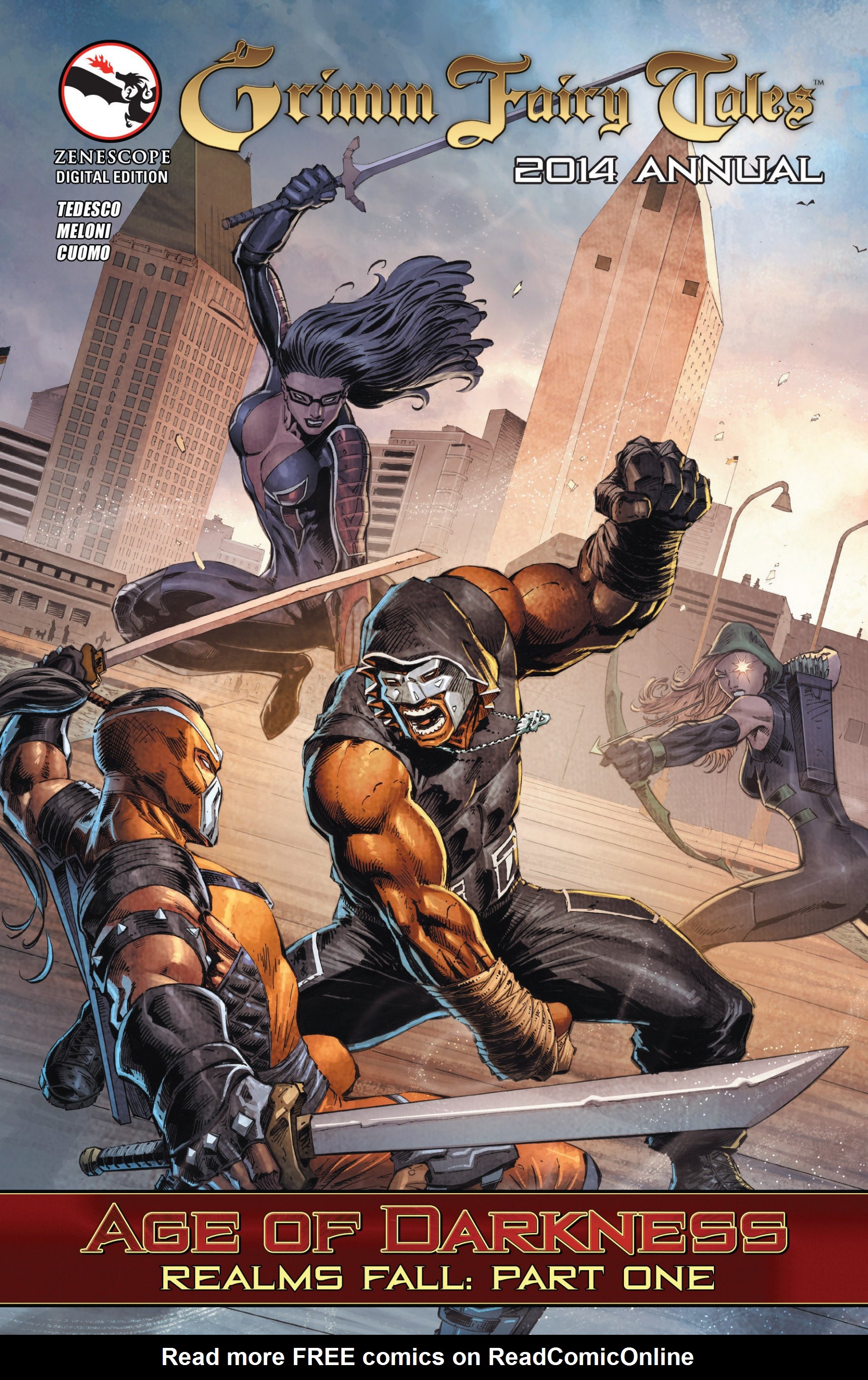 Read online Grimm Fairy Tales (2005) comic -  Issue # Annual 2014 - 1