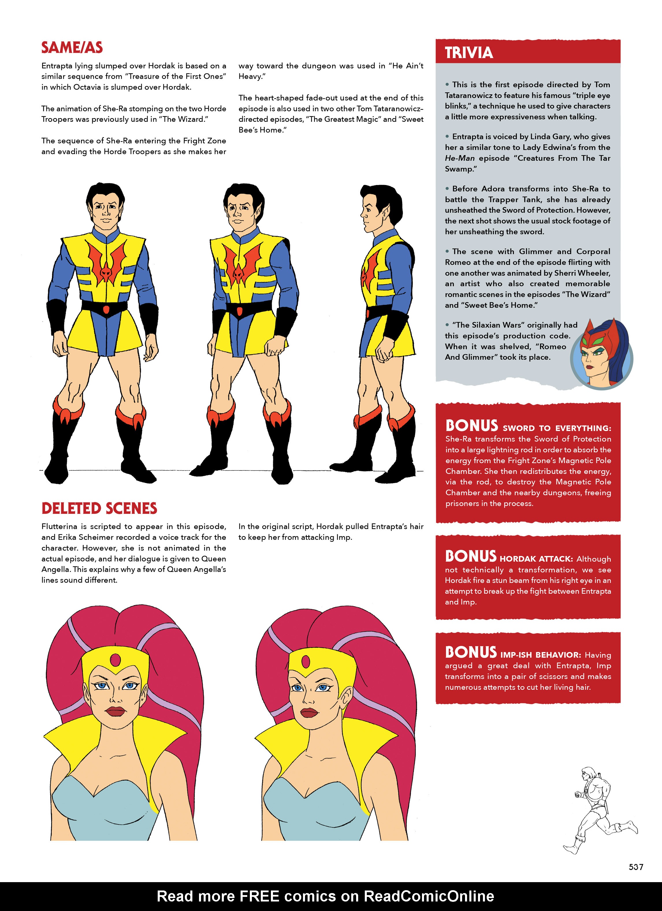 Read online He-Man and She-Ra: A Complete Guide to the Classic Animated Adventures comic -  Issue # TPB (Part 3) - 137