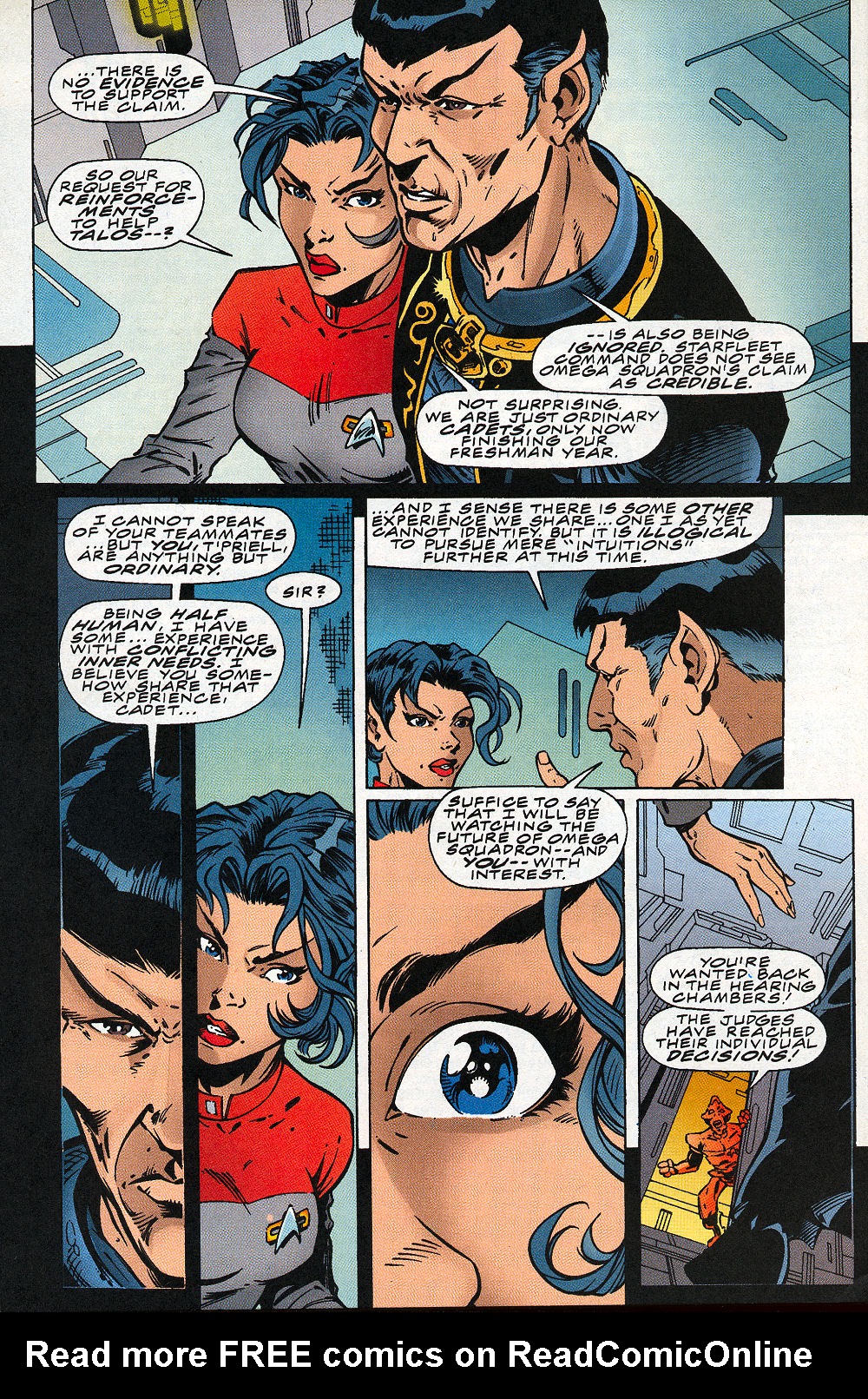 Read online Star Trek: Starfleet Academy (1996) comic -  Issue #11 - 33