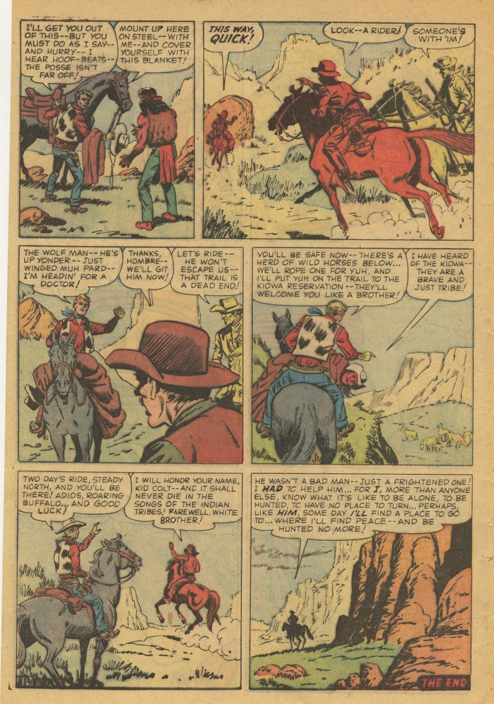 Read online Kid Colt Outlaw comic -  Issue #84 - 32