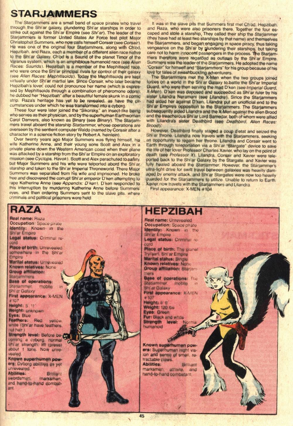 Read online The Official Handbook of the Marvel Universe Deluxe Edition comic -  Issue #12 - 47