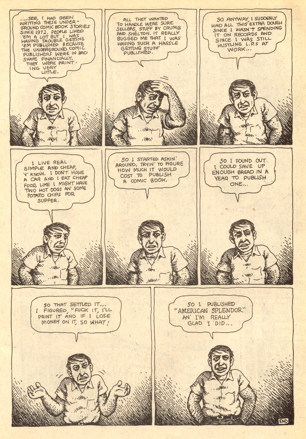 Read online American Splendor (1976) comic -  Issue #4 - 16