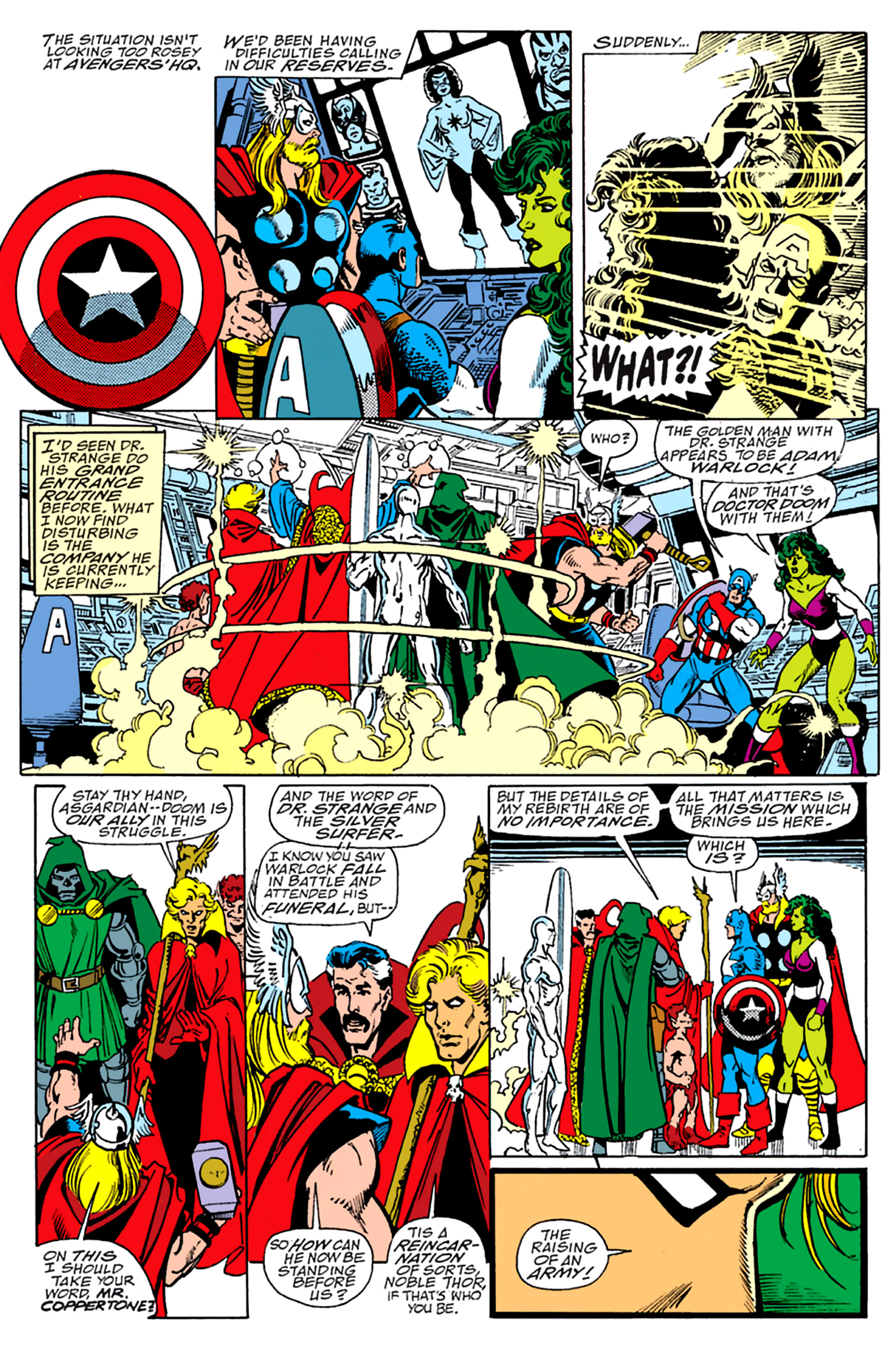 Read online Infinity Gauntlet (1991) comic -  Issue #3 - 7