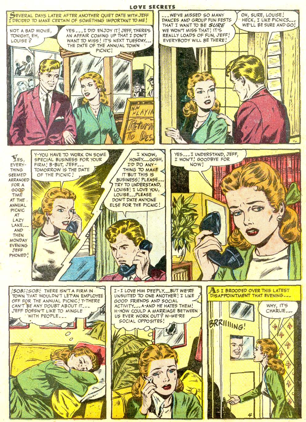 Read online Love Secrets (1953) comic -  Issue #45 - 15