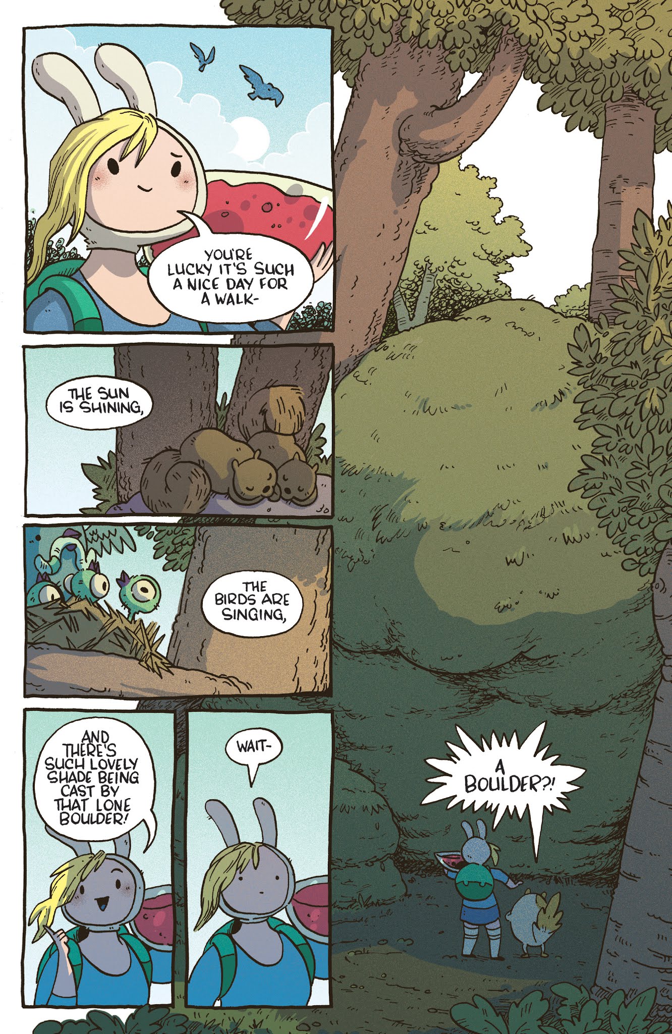 Read online Free Comic Book Day 2018 comic -  Issue # Adventure Time with Fionna and Cake - 5