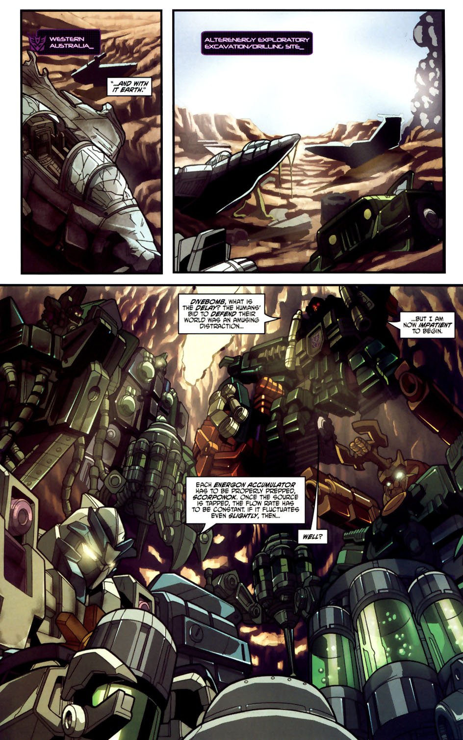 Read online Transformers Energon comic -  Issue #21 - 8