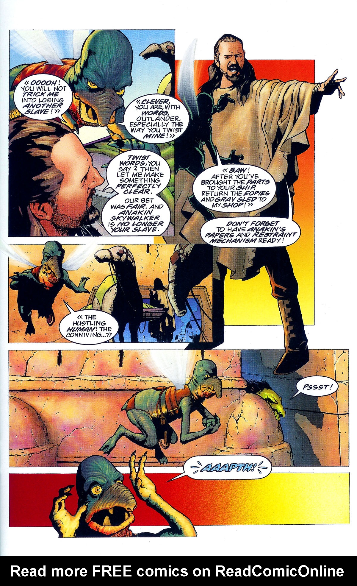 Read online Star Wars: Episode I comic -  Issue # Issue - Qui-Gon Jinn - 9