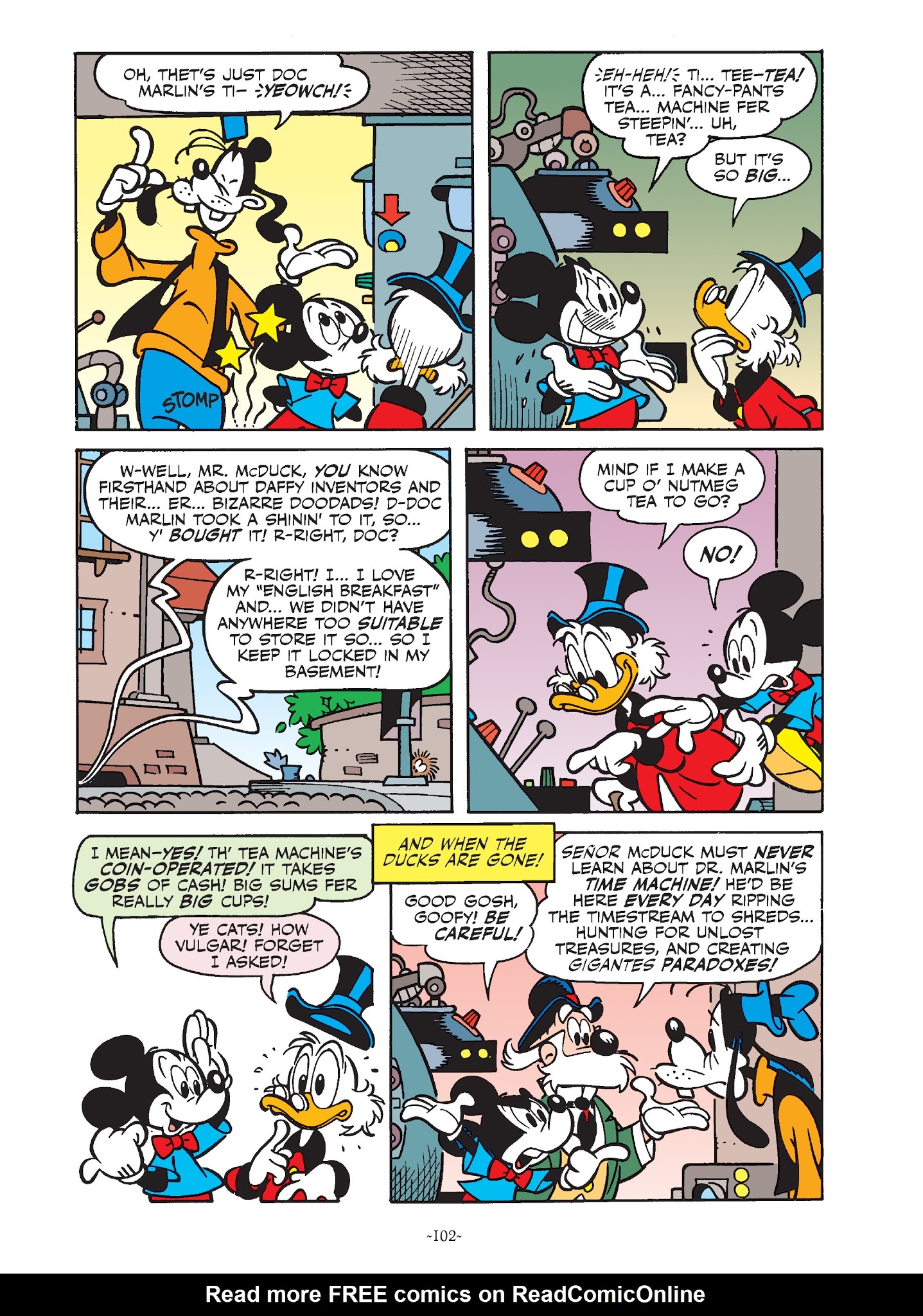 Read online Mickey and Donald: The Search For the Zodiac Stone comic -  Issue # TPB - 101
