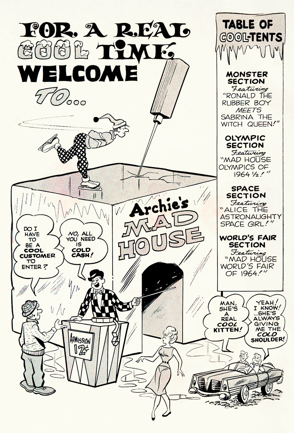 Read online Archie's Madhouse comic -  Issue #33 - 2