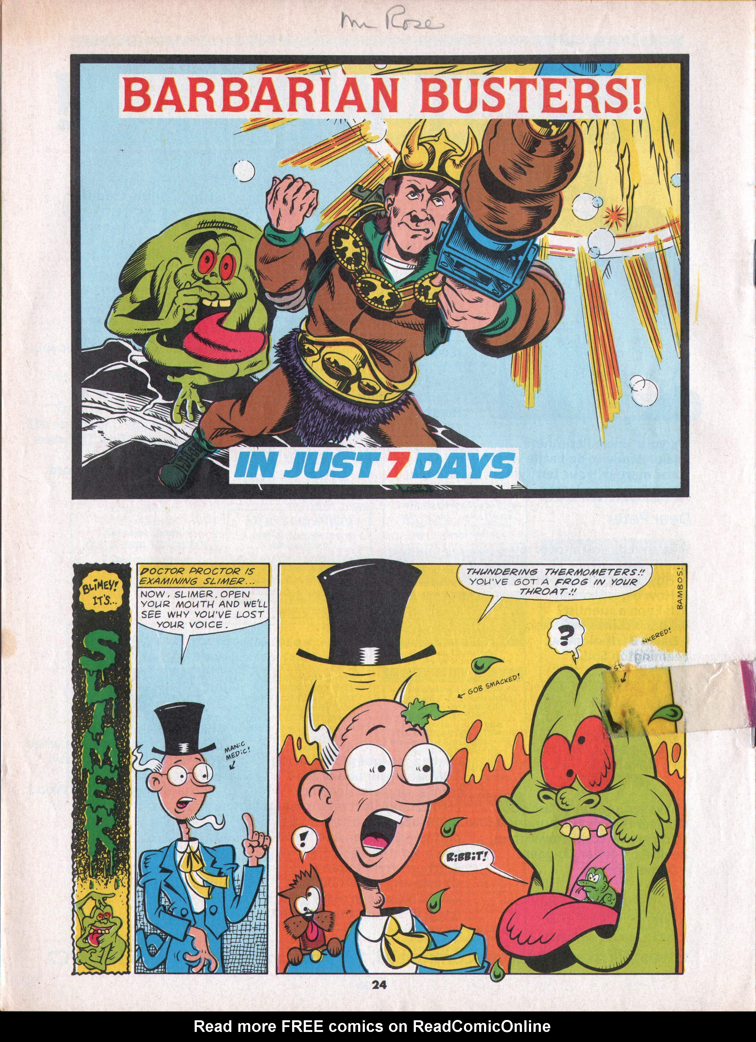Read online The Real Ghostbusters comic -  Issue #109 - 17