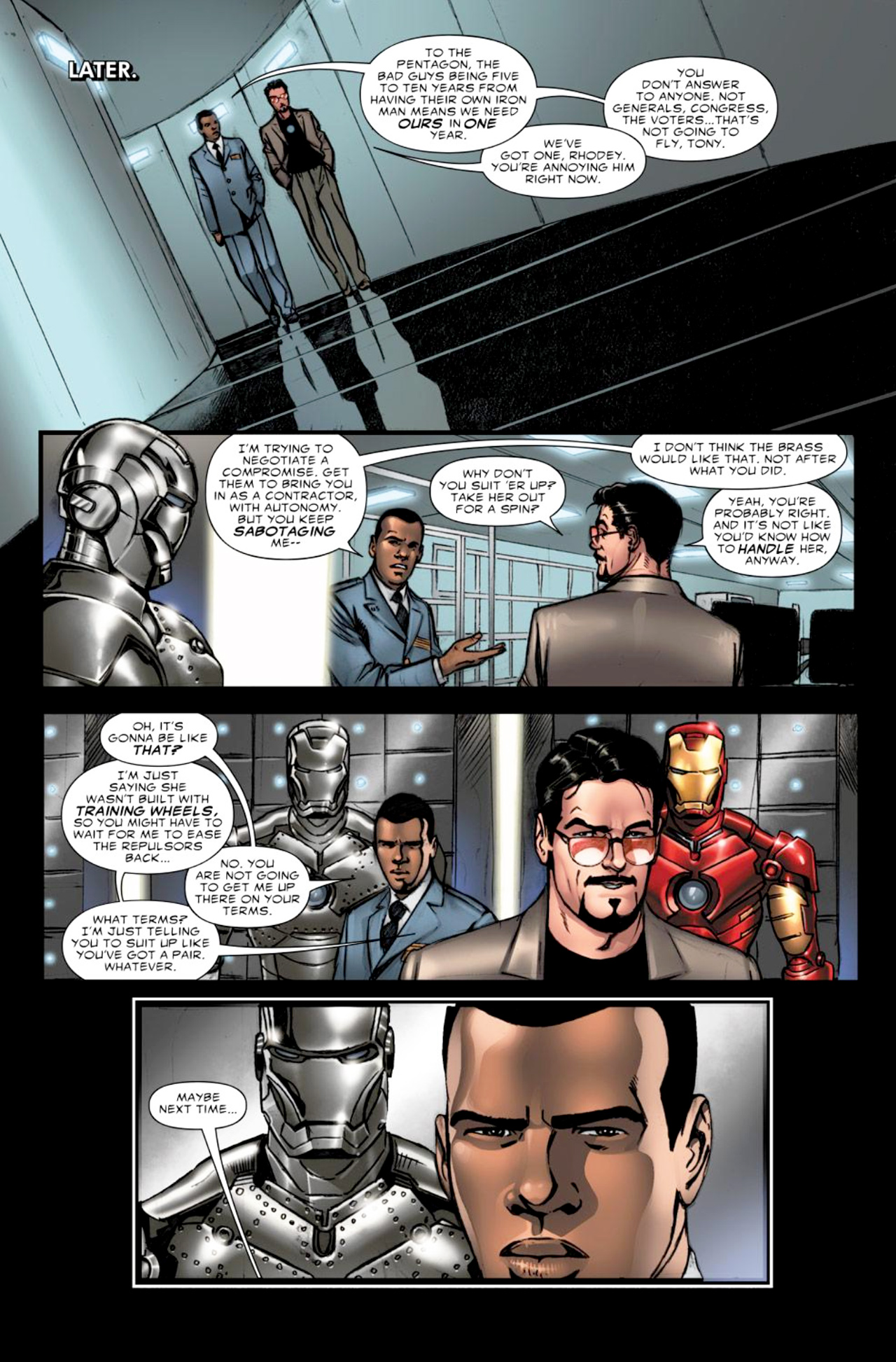 Read online Marvel's Iron Man 2 Adaptation comic -  Issue #1 - 9