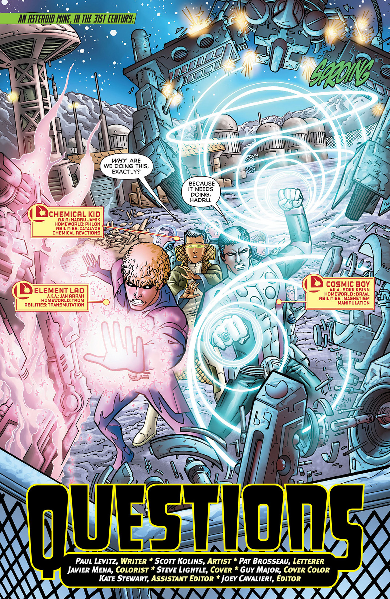 Read online Legion of Super-Heroes (2011) comic -  Issue #13 - 2