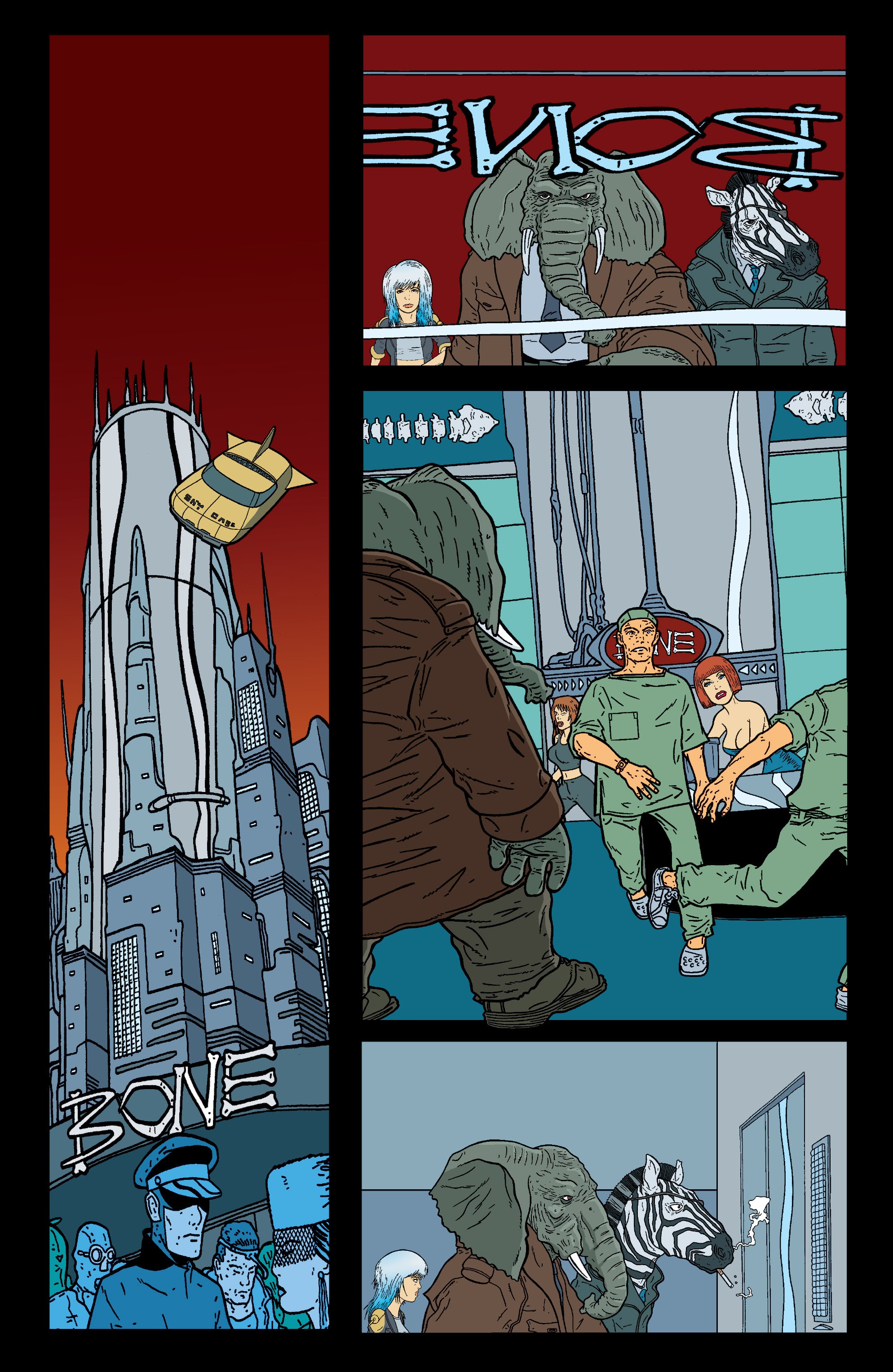 Read online Shaky Kane: Elephantmen & Monsters comic -  Issue # TPB - 7