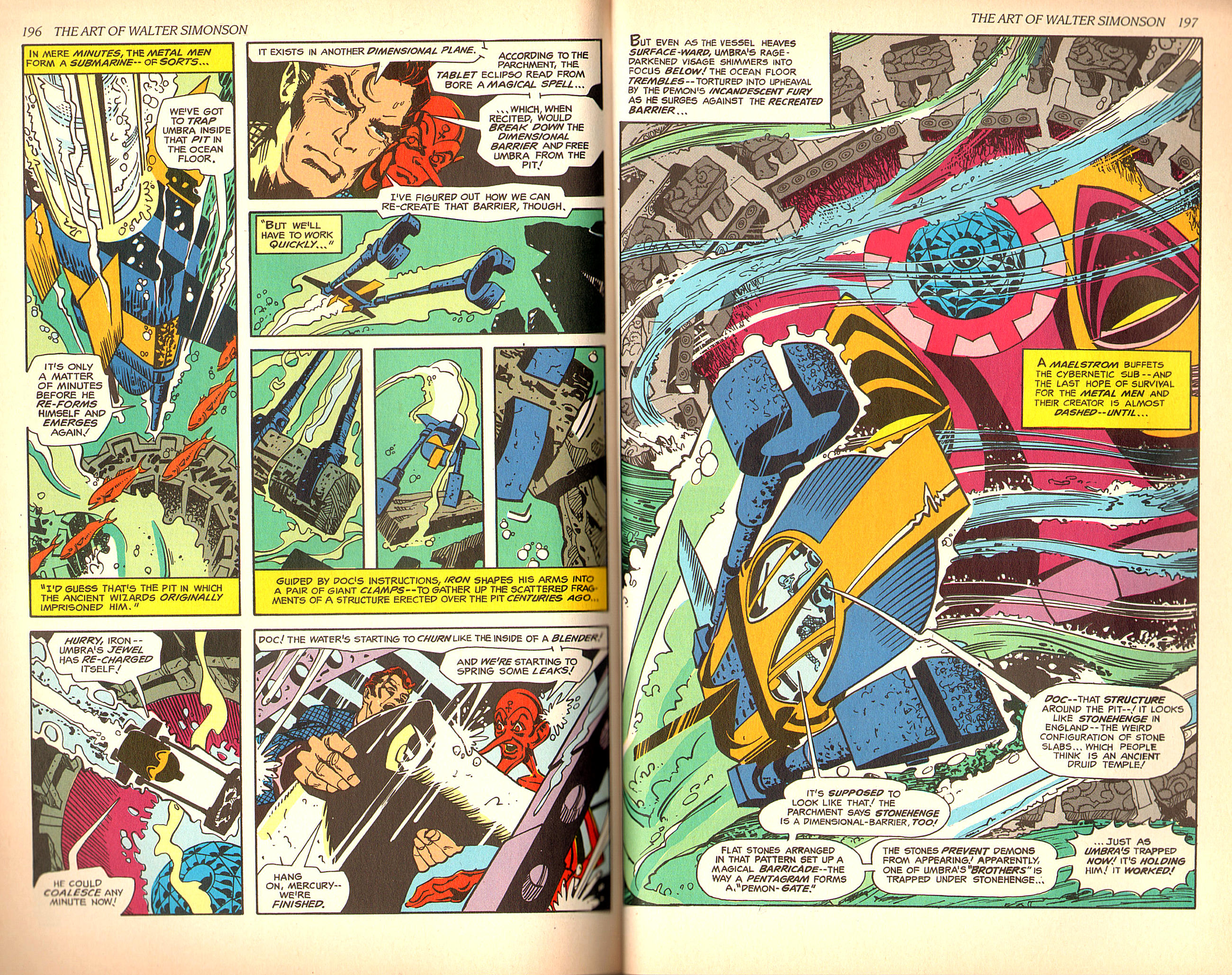 Read online The Art of Walter Simonson comic -  Issue # TPB - 100