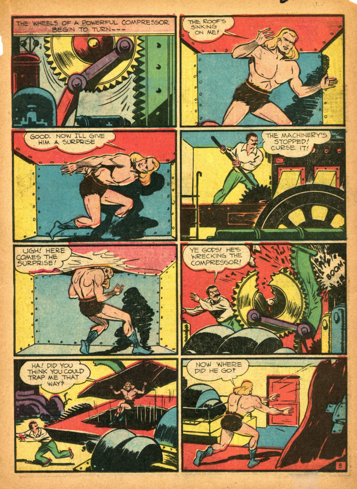 Read online Samson (1940) comic -  Issue #2 - 23