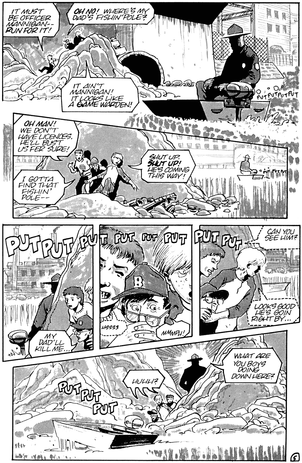 Read online Teenage Mutant Ninja Turtles (1984) comic -  Issue #25 - 7