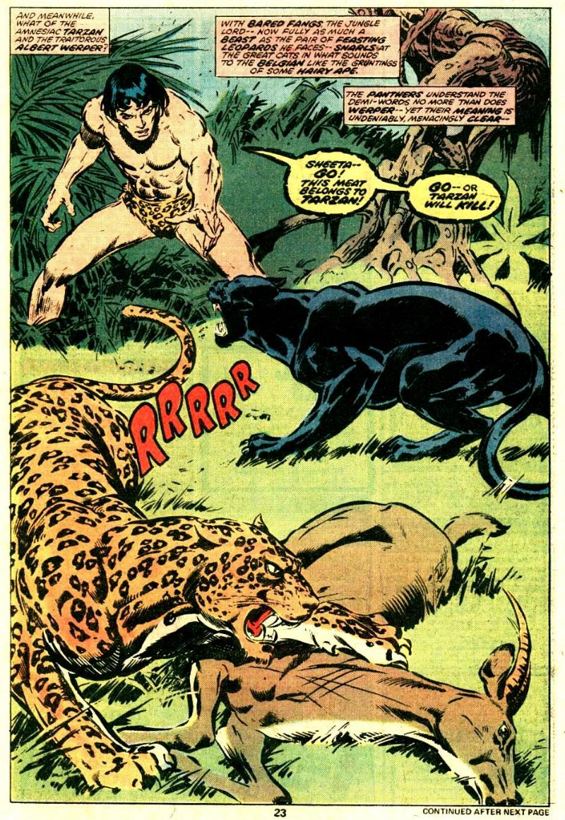 Read online Tarzan (1977) comic -  Issue #4 - 13