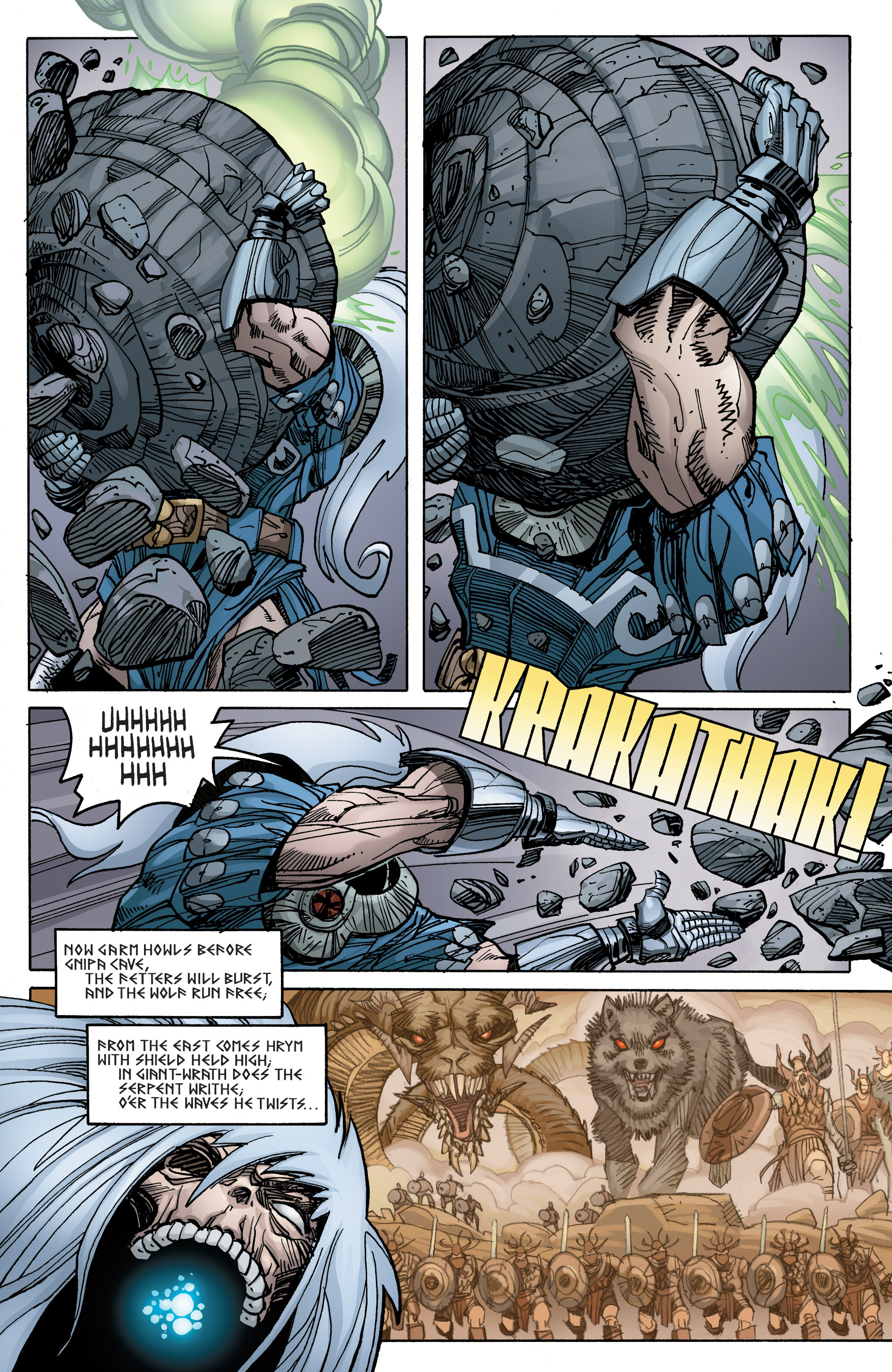 Read online Ragnarok comic -  Issue #5 - 16