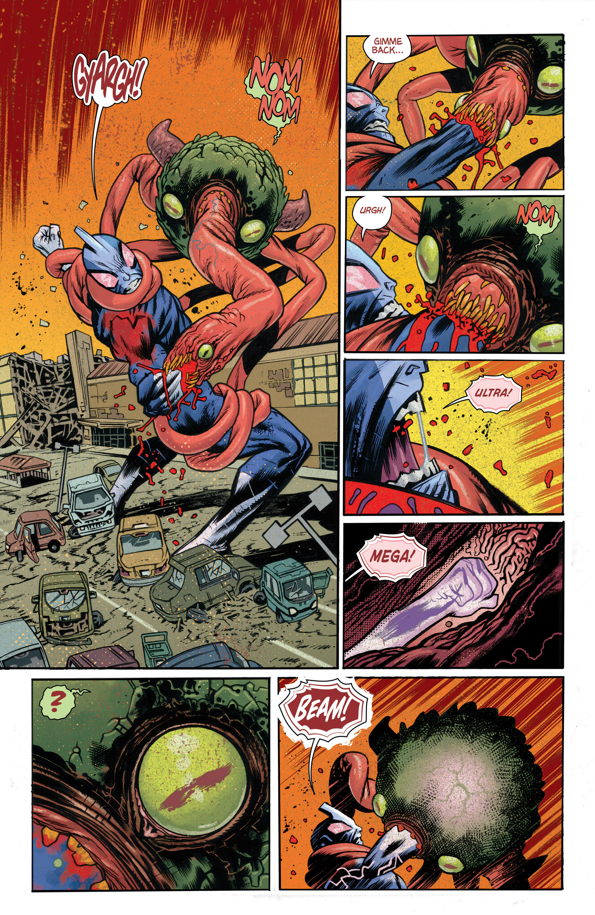 Read online Ultramega by James Harren comic -  Issue #1 - 13