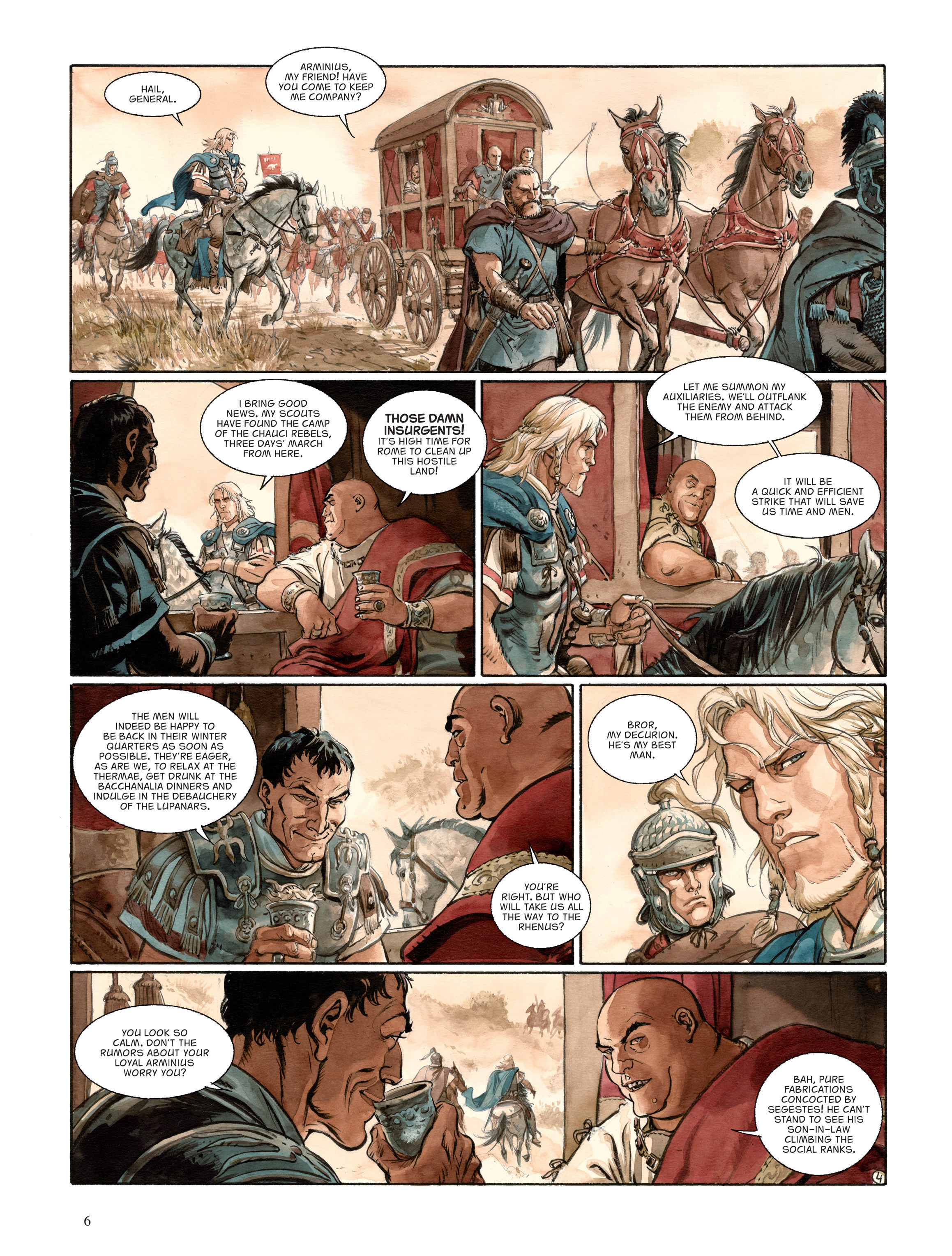 Read online The Eagles of Rome comic -  Issue # TPB 5 - 7