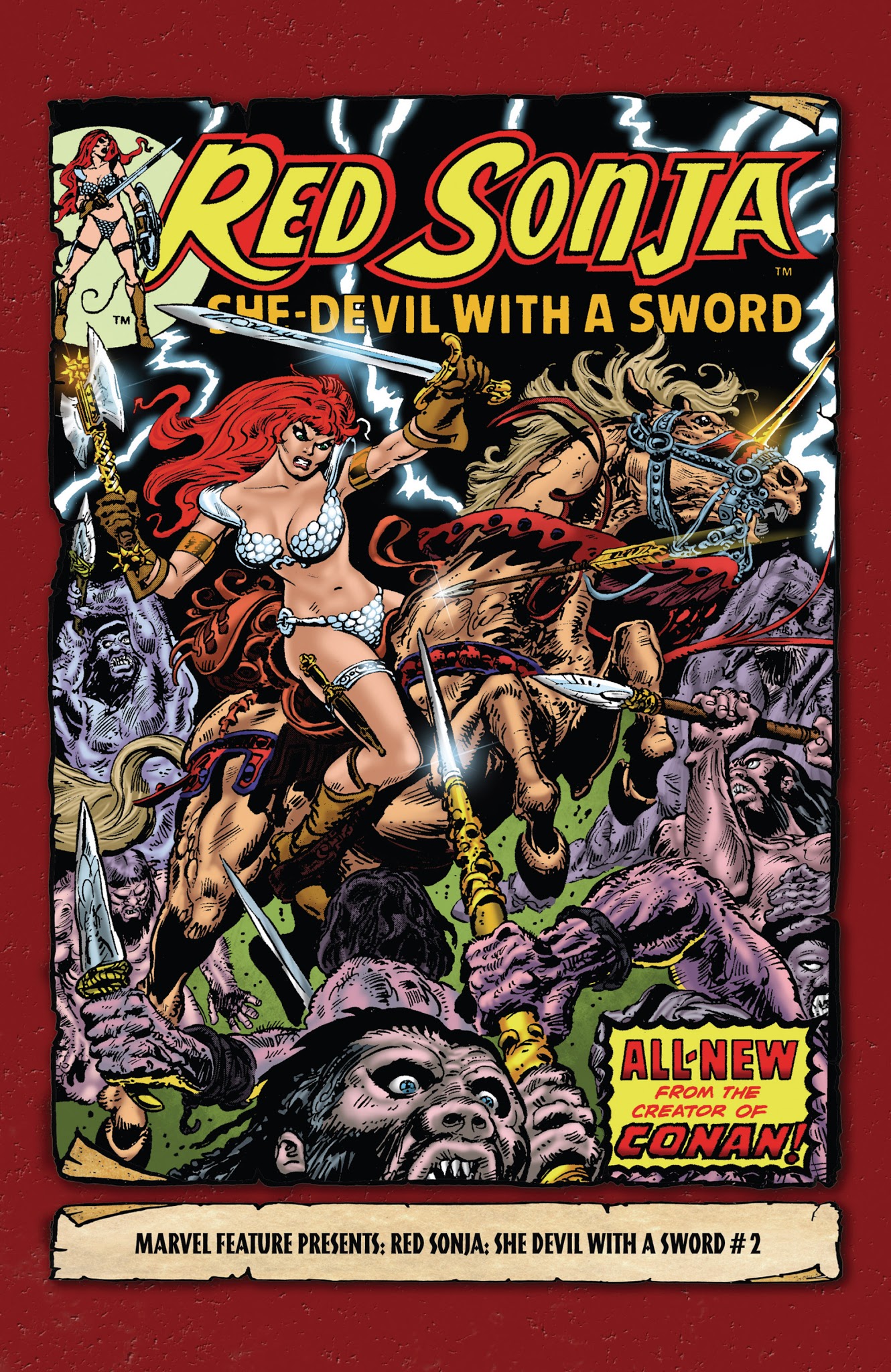 Read online The Adventures of Red Sonja comic -  Issue # TPB 1 - 132
