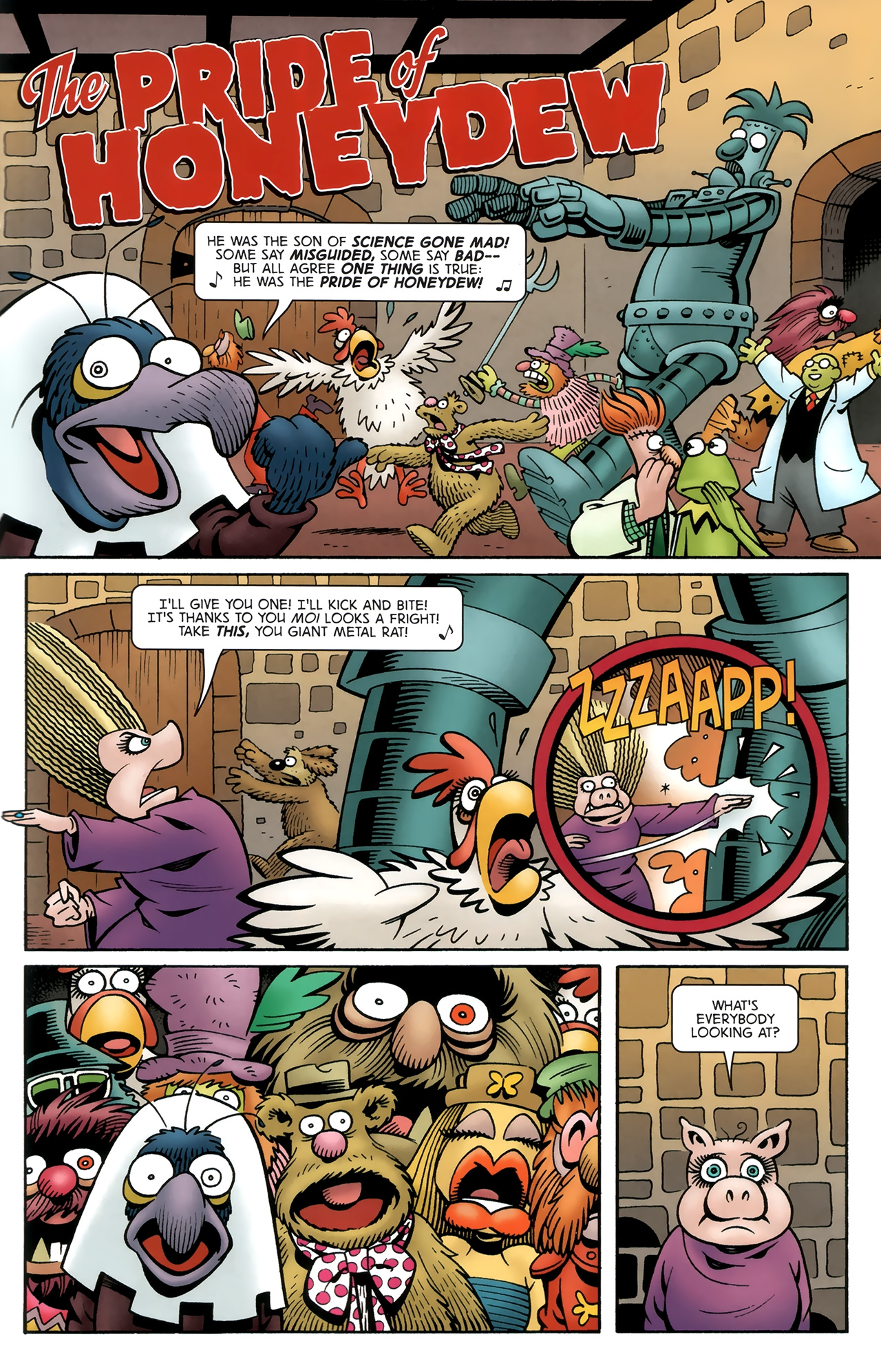 Read online The Muppet Show: The Comic Book comic -  Issue #11 - 20