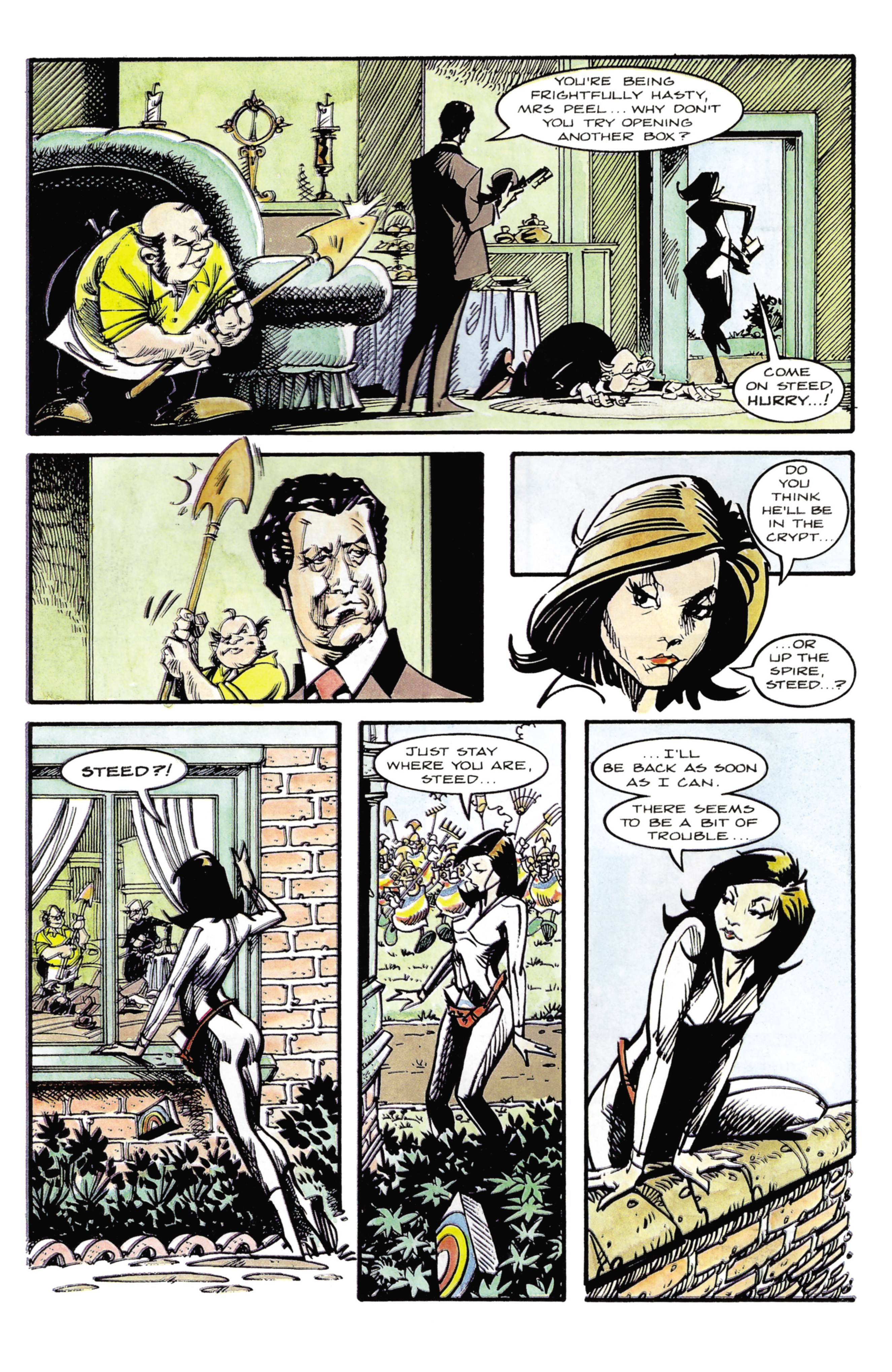 Read online Steed & Mrs. Peel: Golden Game comic -  Issue # Full - 131
