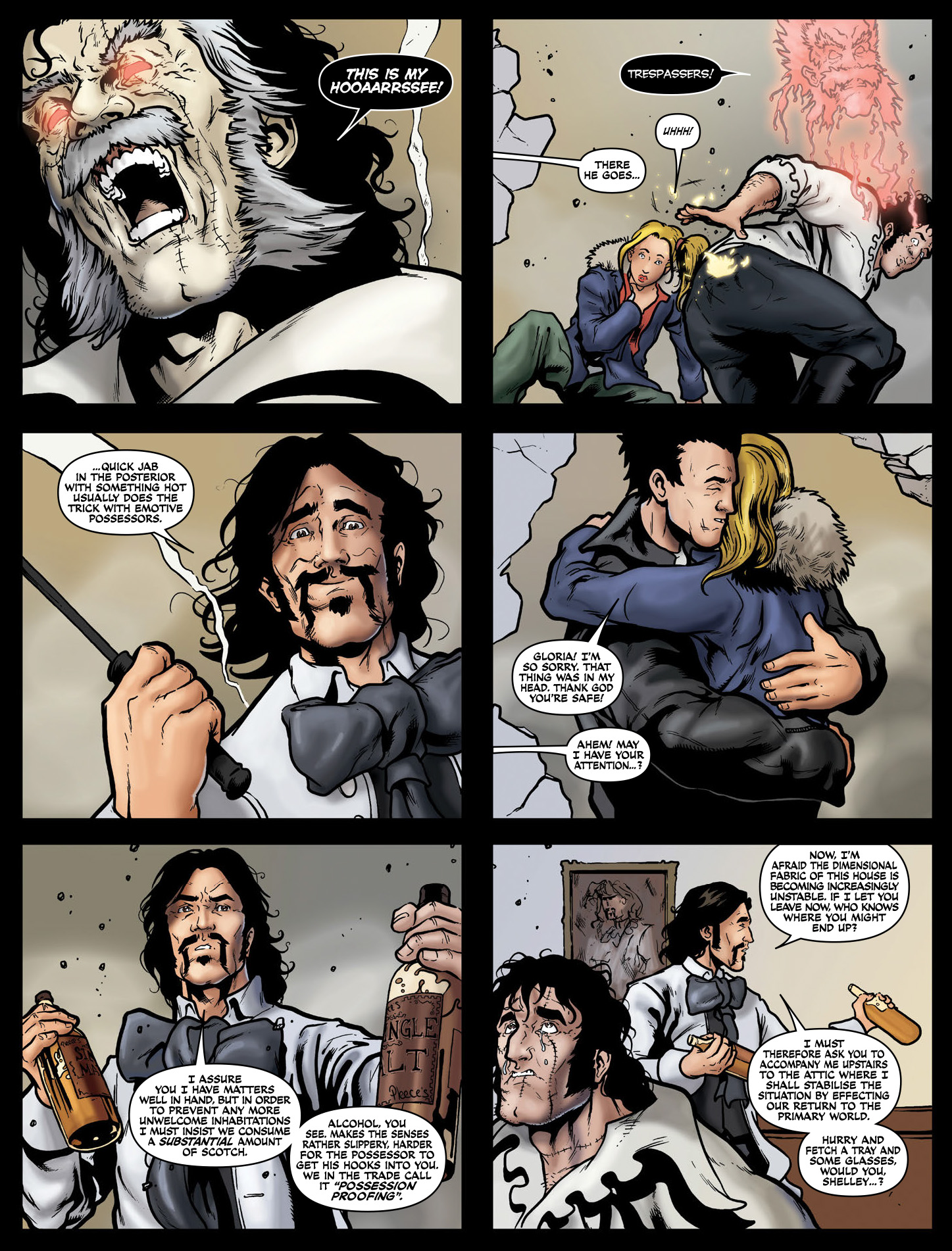 Read online Dandridge: Return of the Chap comic -  Issue # TPB - 51