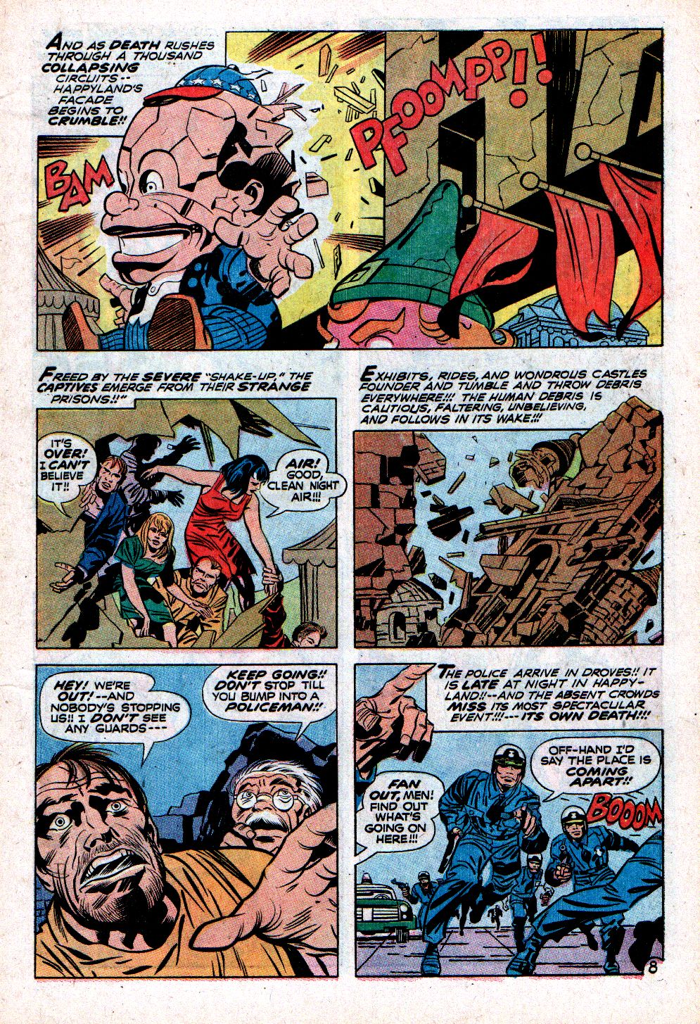 Read online Forever People (1971) comic -  Issue #6 - 11