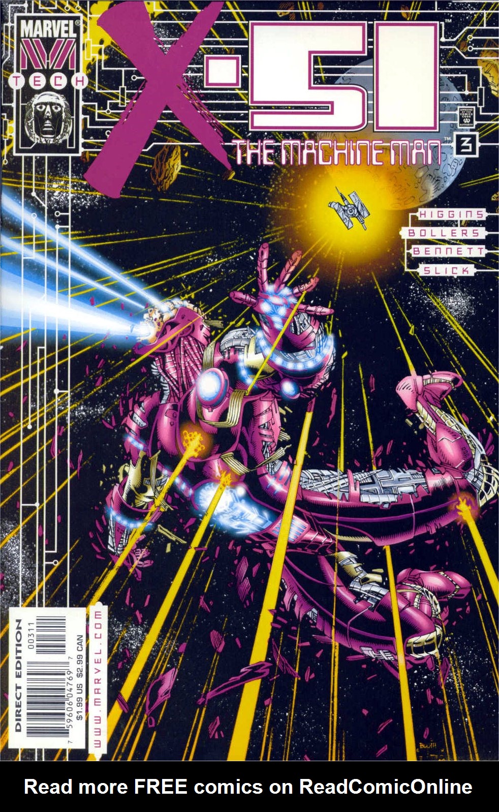 Read online X-51 comic -  Issue #3 - 2