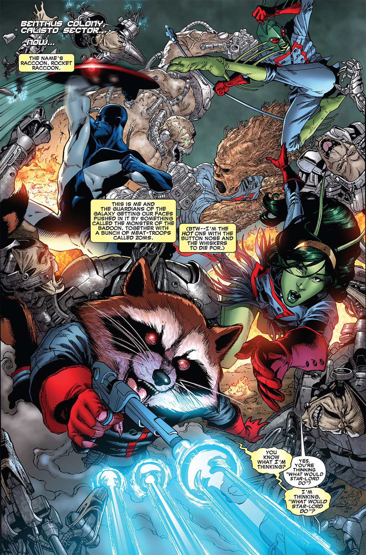 Read online Guardians of the Galaxy (2008) comic -  Issue #8 - 13