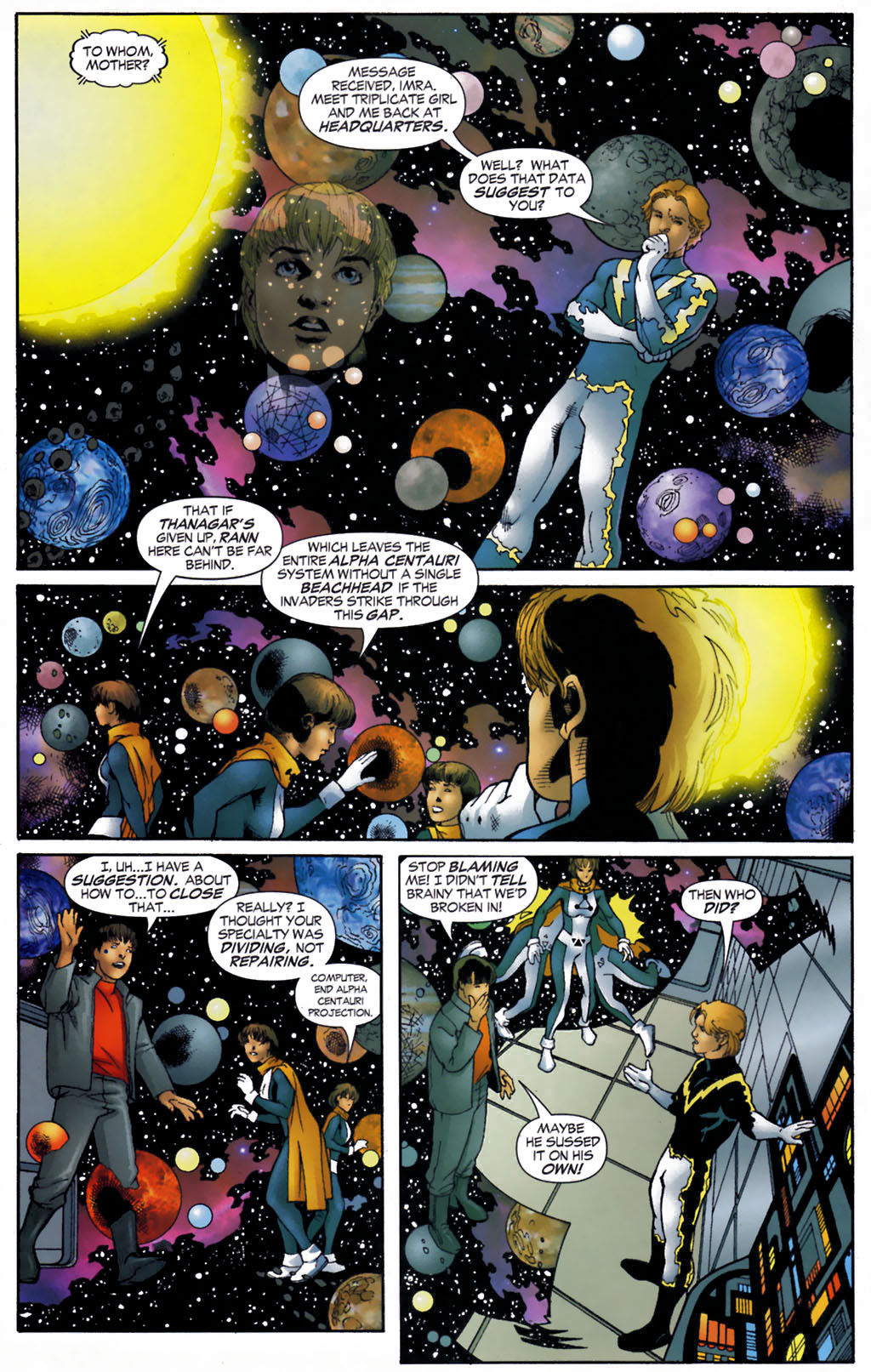 Read online Legion of Super-Heroes (2005) comic -  Issue #9 - 10