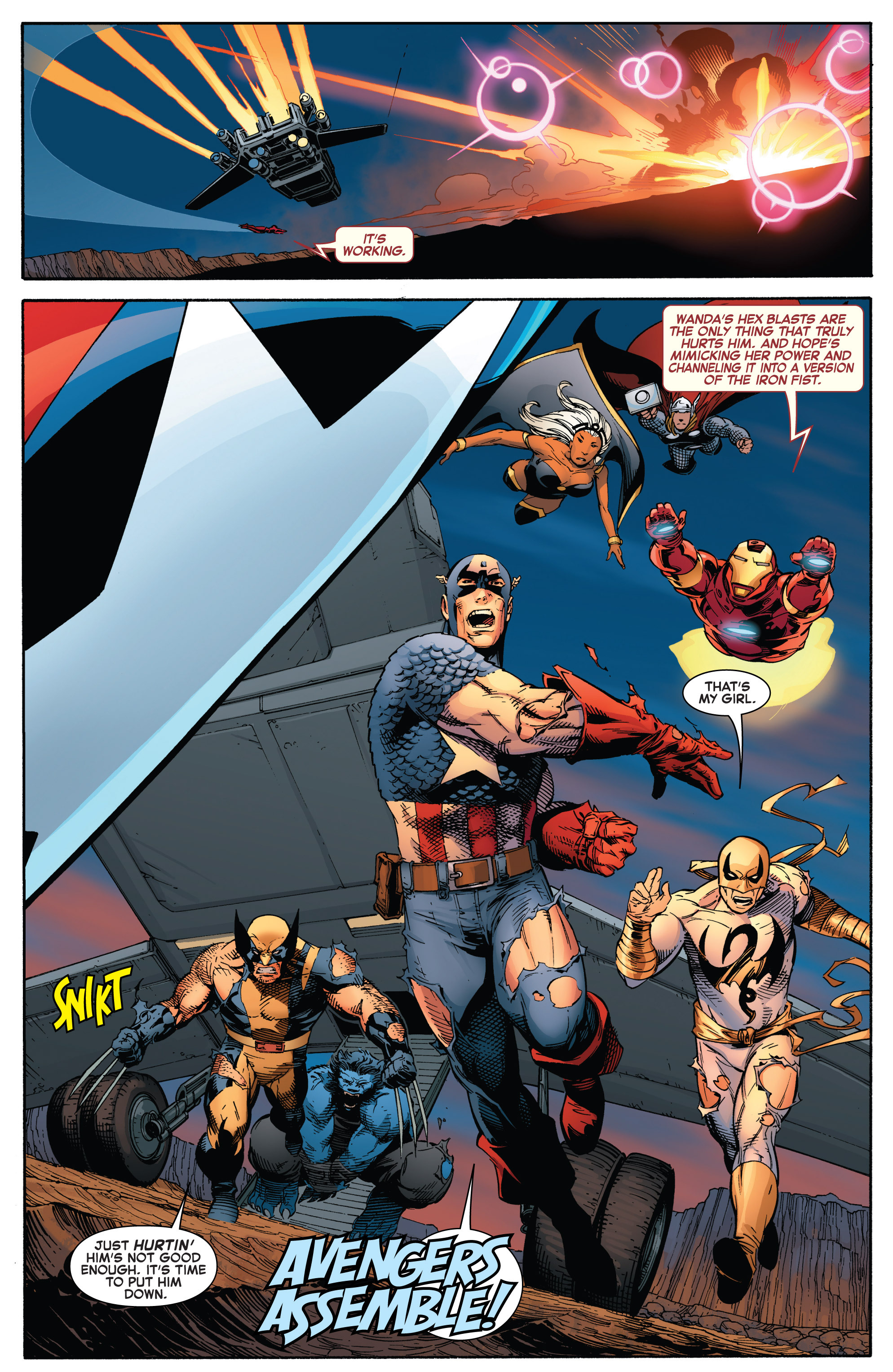 Read online Avengers Vs. X-Men comic -  Issue #12 - 18
