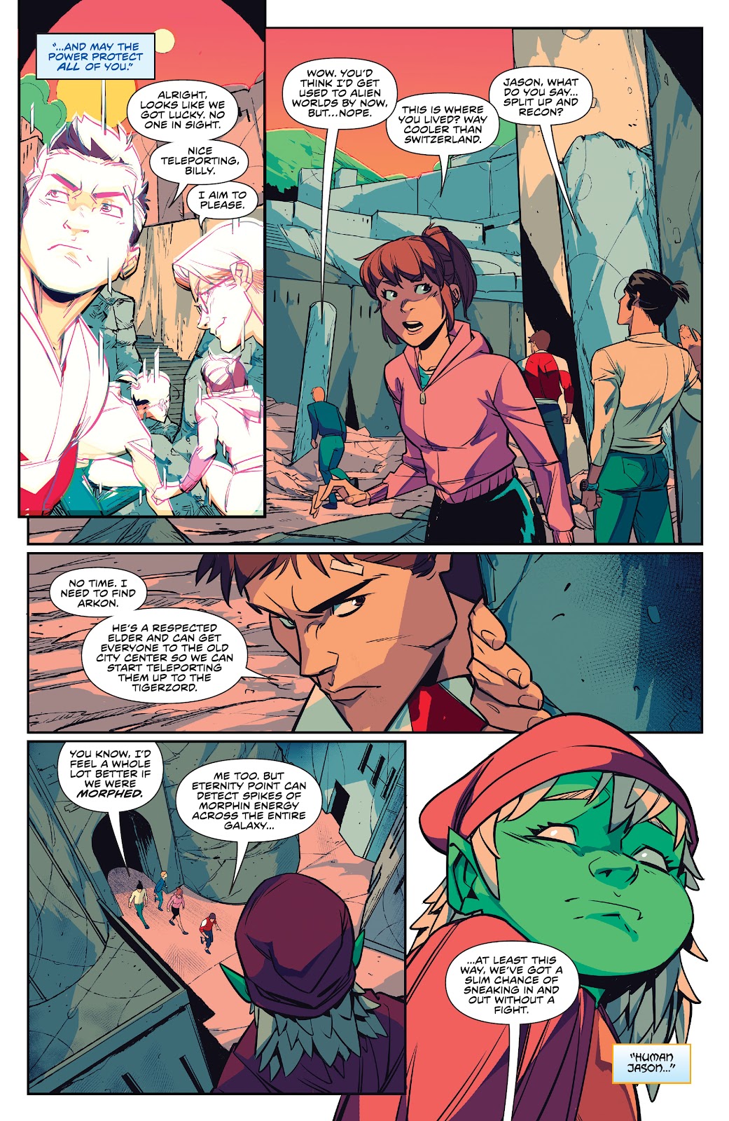 Mighty Morphin Power Rangers issue 49 - Page 4