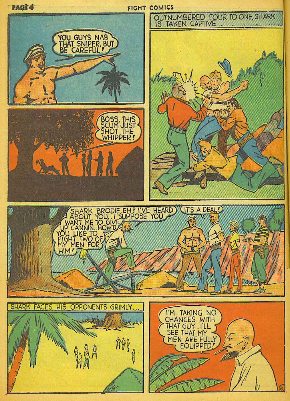 Read online Fight Comics comic -  Issue #2 - 8