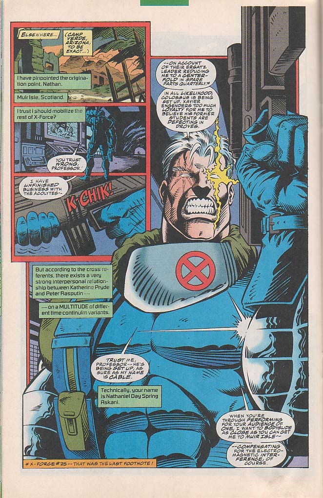 Read online Excalibur (1988) comic -  Issue #71 - 12