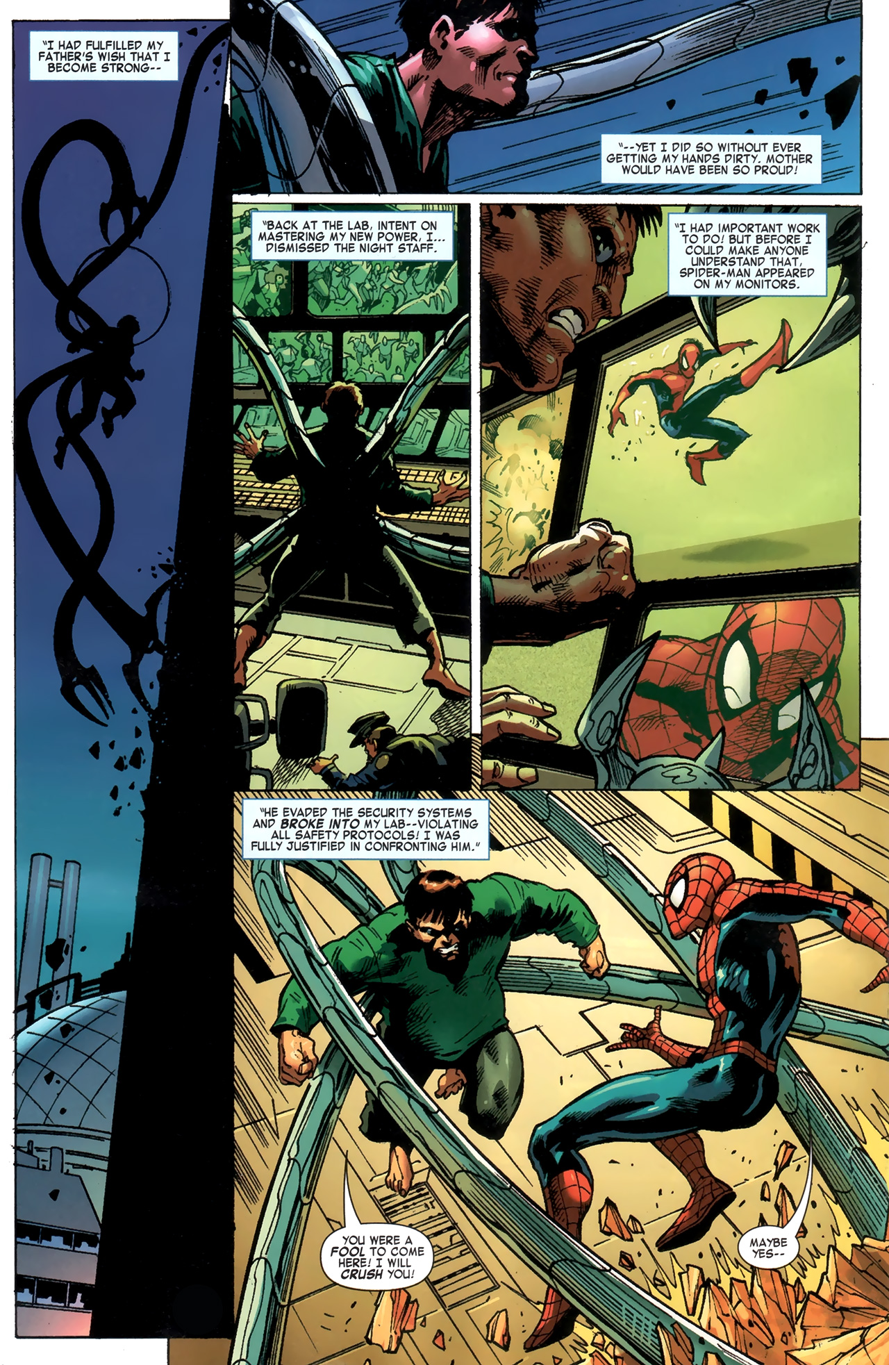 Read online Web of Spider-Man (2009) comic -  Issue #12 - 31