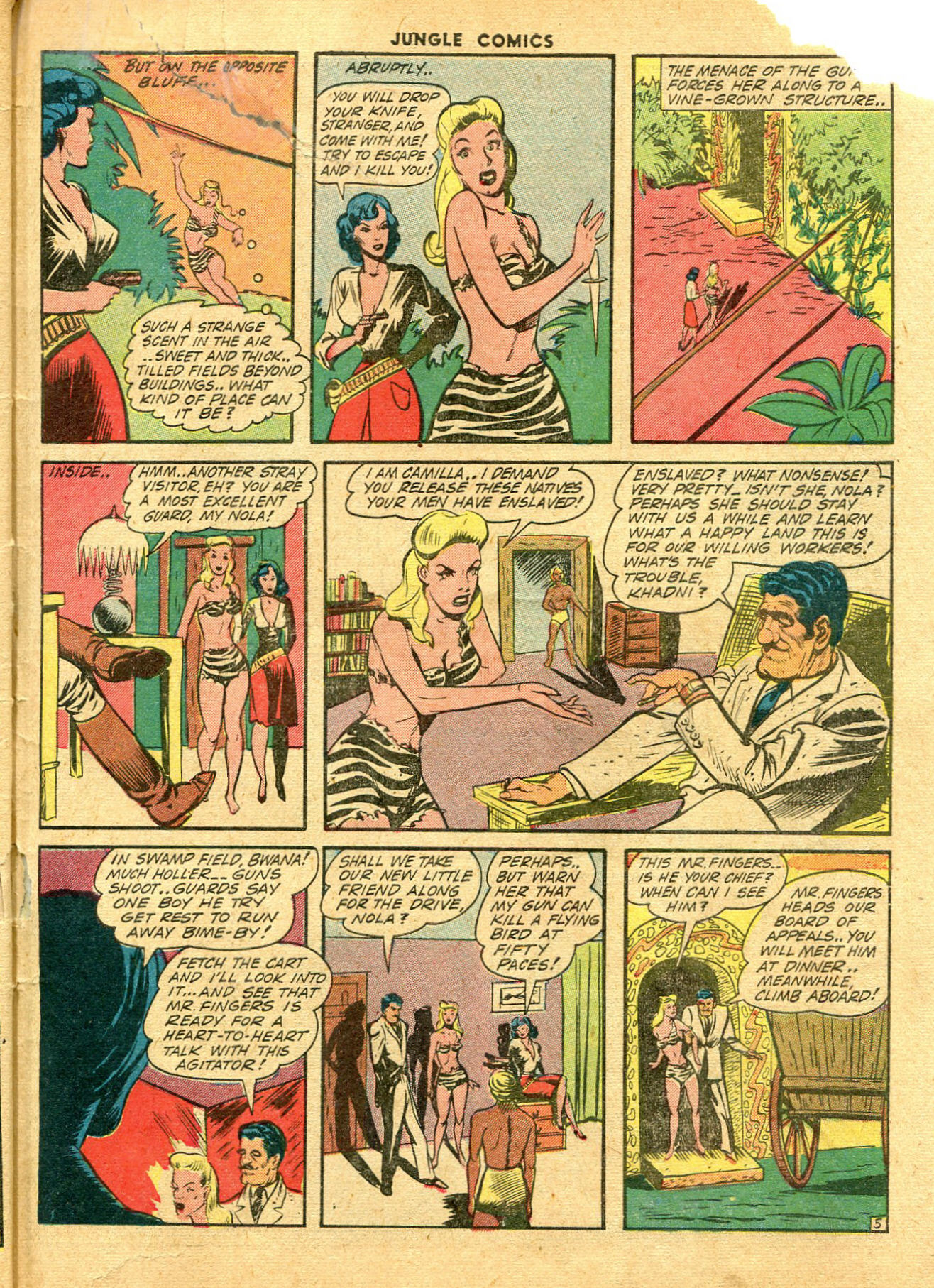 Read online Jungle Comics comic -  Issue #43 - 53