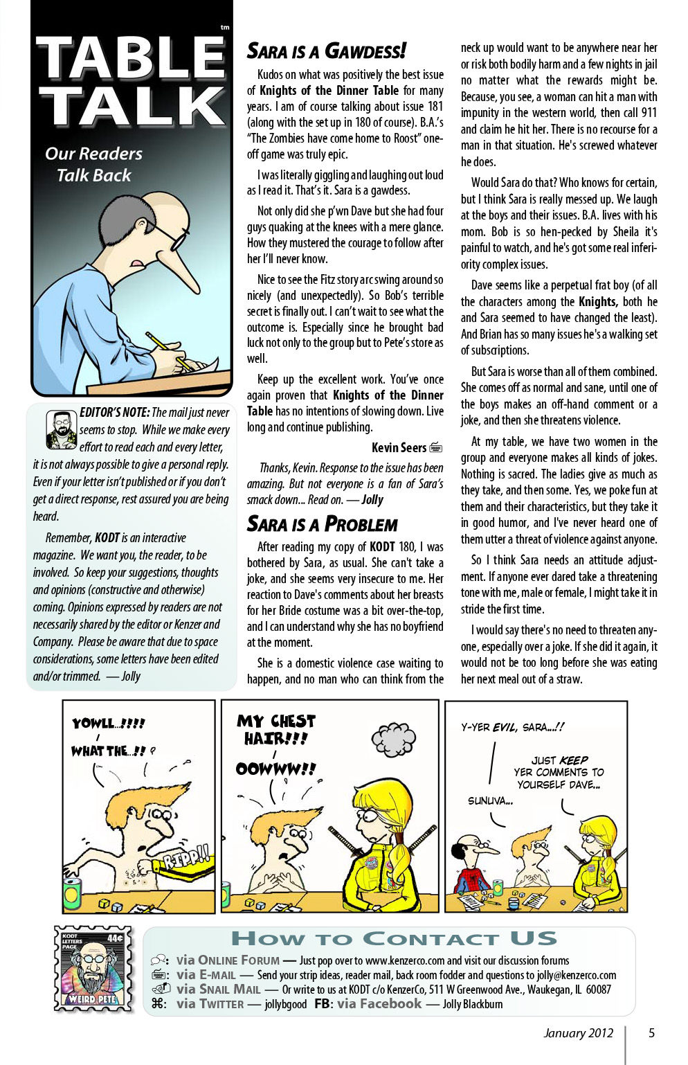 Read online Knights of the Dinner Table comic -  Issue #183 - 7